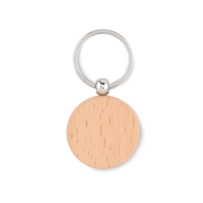 Llavero redondo de madera Toty wood