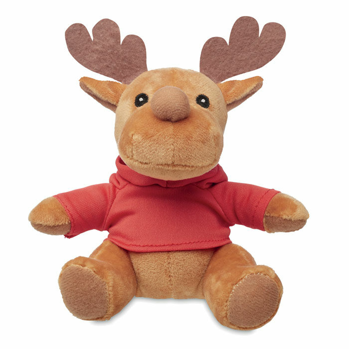 Reno de peluche con capucha Rudolph