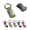 GRIPITCH. Llavero de metal