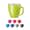 PANTHONY. Taza de porcelana de 450 mL