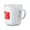 MOCCA WHITE. Taza de cerámica de 270 ml