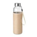 UTAH TOUCH Botella cristal con funda 500ml