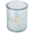 Portavelas de vidrio reciclado para velas flotantes "Estrel"