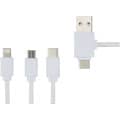 Cable de carga 5 en 1 con aditivo antibacteriano "Pure"