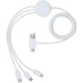 Cable de carga 5 en 1 con aditivo antibacteriano "Pure"