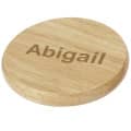 Posavasos de madera con abrebotellas "Scoll"