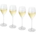 Juego de 4 copas de vidrio para prosecco "Sereno"