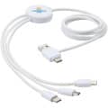 Cable de carga 5 en 1 con aditivo antibacteriano "Pure"