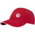 Gorra sandwich reciclada de 6 paneles GRS "Topaz"