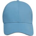 Gorra sandwich reciclada de 6 paneles GRS "Topaz"