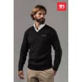 THC MILAN. Jersey con cuello en "V" para hombre