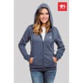 THC AMSTERDAM WOMEN. Sudadera para mujer, con cremallera y capucha