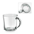SOFFY. Taza de vidrio de 230 mL
