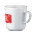 MOCCA WHITE. Taza de cerámica de 270 ml