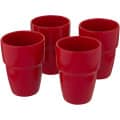 Set de regalo de 4 vasos apilables de 280 ml "Staki"