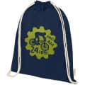 Mochila de cuerdas de algodón orgánico GOTS de 140 g/m² 5L "Orissa"