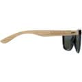 Gafas de sol polarizadas con cristal de espejo de PET reciclado/madera en caja de regalo "Hiru"