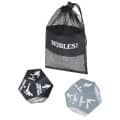 Set de 2 dados de fitness en bolsa de PET reciclado "Simmons"