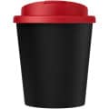 Vaso reciclado de 250 ml con tapa antigoteo "Americano® Espresso Eco" 