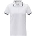 Polo de manga corta con ribete para mujer "Amarago"