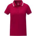 Polo de manga corta con ribete para mujer "Amarago"