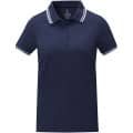 Polo de manga corta con ribete para mujer "Amarago"