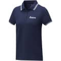 Polo de manga corta con ribete para mujer "Amarago"