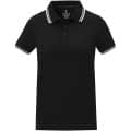 Polo de manga corta con ribete para mujer "Amarago"