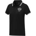 Polo de manga corta con ribete para mujer "Amarago"