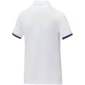 Polo de manga corta de dos tonos para mujer "Morgan"