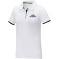 Polo de manga corta de dos tonos para mujer "Morgan"