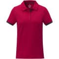 Polo de manga corta de dos tonos para mujer "Morgan"