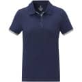 Polo de manga corta de dos tonos para mujer "Morgan"