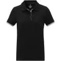 Polo de manga corta de dos tonos para mujer "Morgan"