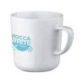 MOCCA WHITE. Taza de cerámica de 270 ml