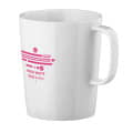 NELS WHITE. Taza de porcelana de 320 ml