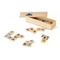 DOMIN. Juego de dominó de madera