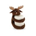 MOOSE. Manta con peluche