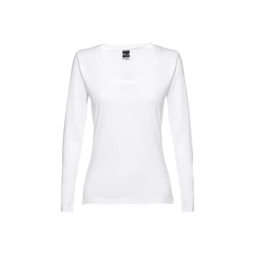 THC BUCHAREST WOMEN WH. Camiseta manga larga para mujer