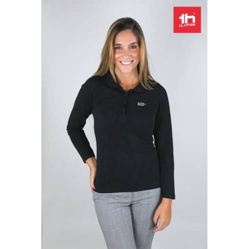 THC BERN WOMEN. Polo de manga larga para mujer