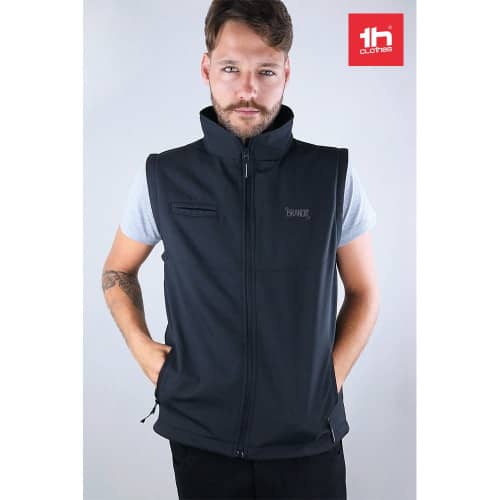 THC BAKU. Chaleco de softshell unisex