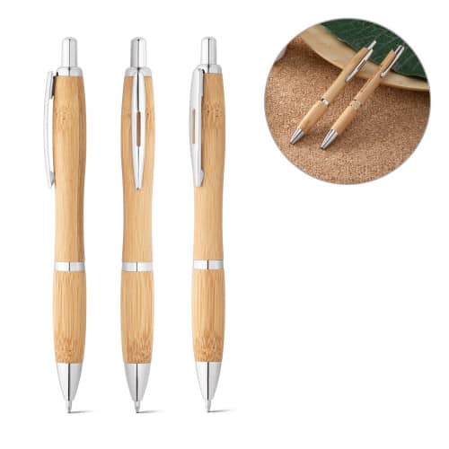 NICOLE. Bolígrafo de bambú