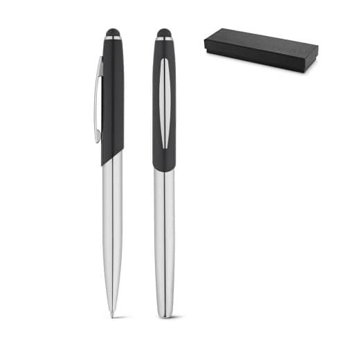 DOUBLETTE. Juego de roller y bolígrafo de metal