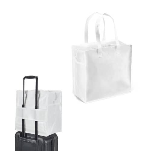 ARASTA. Bolso laminado no tejido