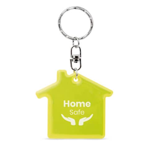 RESIDENCE. Llavero fluorescente