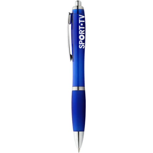 Bolígrafo con cuerpo y empuñadura del mismo color "Nash"