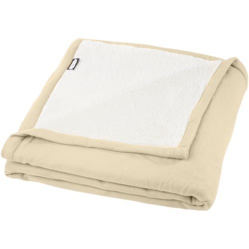 Manta sherpa de tejido polar de RPET "Marigold"