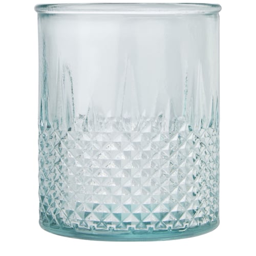 Portavelas de vidrio reciclado para velas flotantes "Estrel"