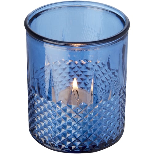 Portavelas de vidrio reciclado para velas flotantes "Estrel"