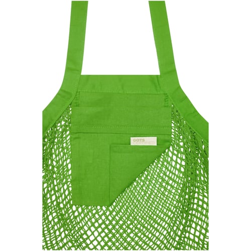 Bolsa Tote de malla de algodón orgánico con certificado GOTS de 100 g/m² "Pune"